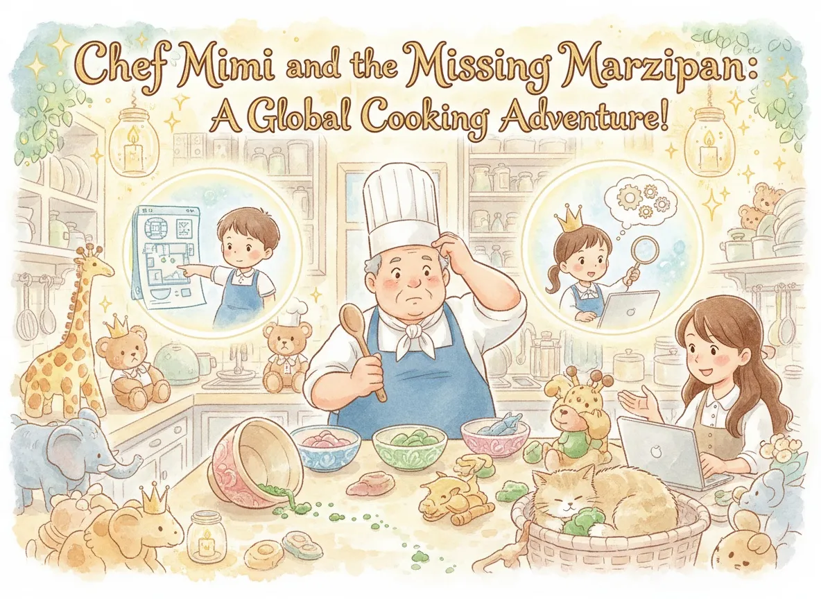 Chef Mimi and the Missing Marzipan: A Global Cooking Adventure!