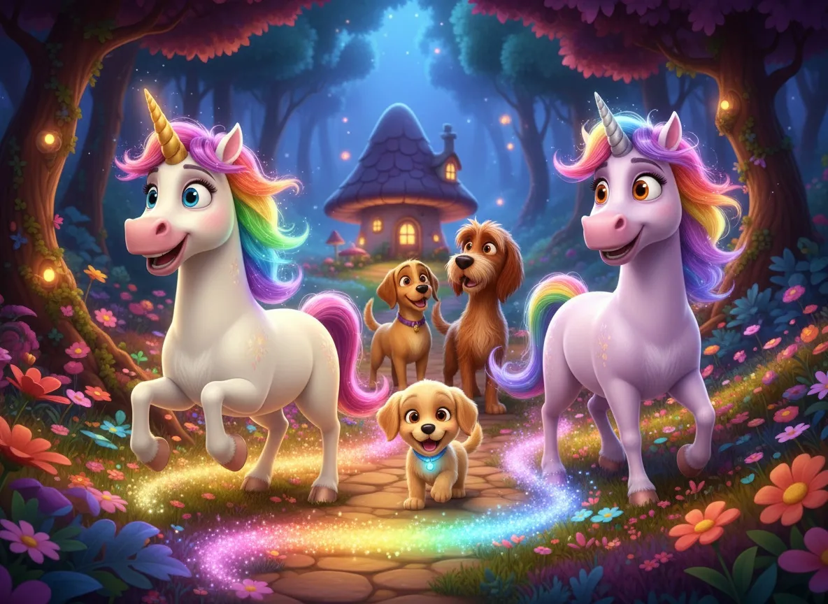 Edison and Ariella's Twinkly Tail Trail