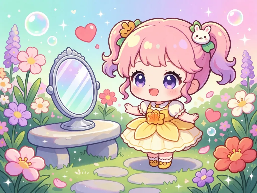 Princess Lily and the Giggling Mirror's Twinkle-Twirl Trouble