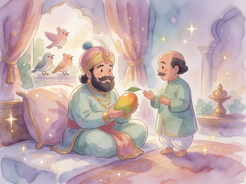 Akbar's Tricky Treat: Birbal's Clever Climb!