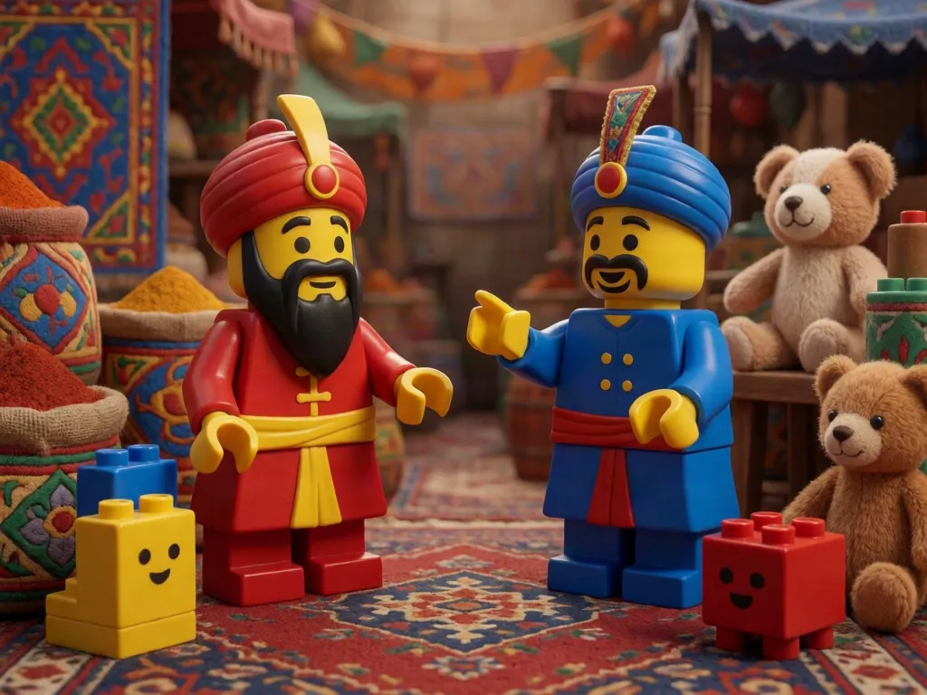 The Wind-Whisked Alphabet: Akbar and Birbal's Rooftop Chase