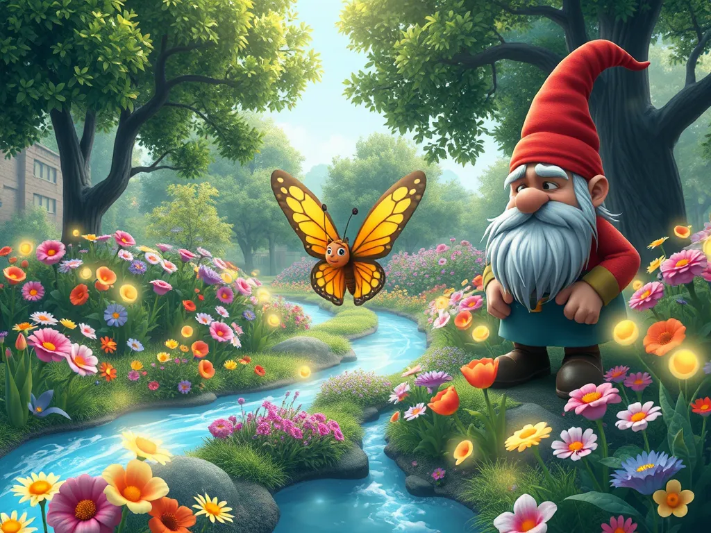 Flutterby's Enchanted Bloom