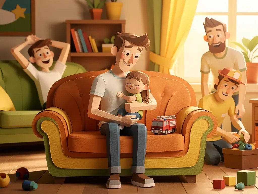 The Cuddle Command: Operation "Daddy's Arms"