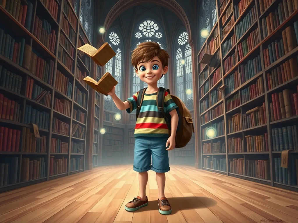 Theo y la Biblioteca de los Cuentos Vivientes
