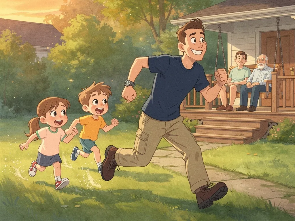 The Great Backyard Giggle Chase