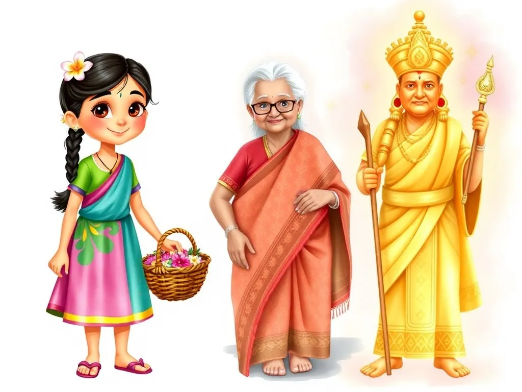 Diya and the Whispering Pookkalam