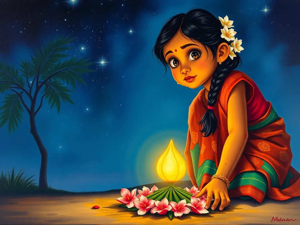 Ammu and the Pookkalam of Forgotten Kindness