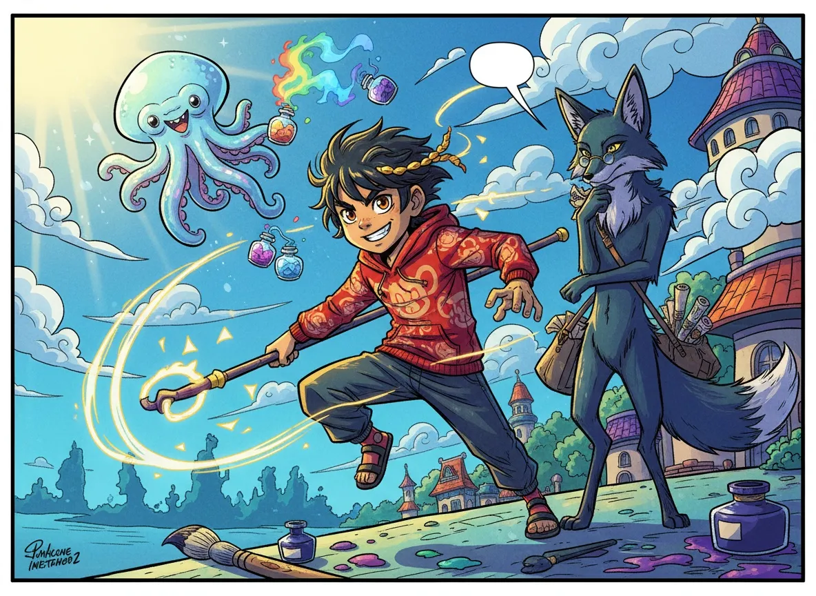 Sunwoo Kong and the Drifting Clouds of Azure City