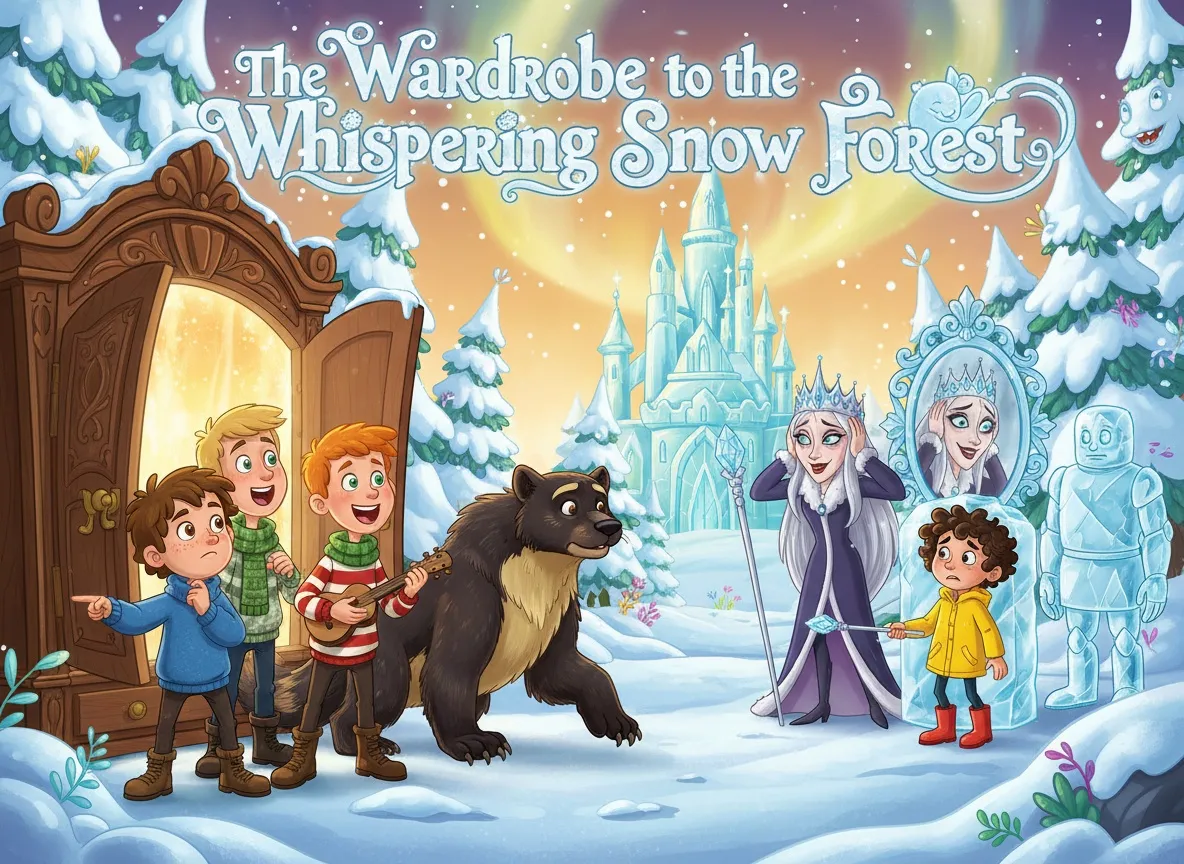 The Wardrobe to the Whispering Snow Forest