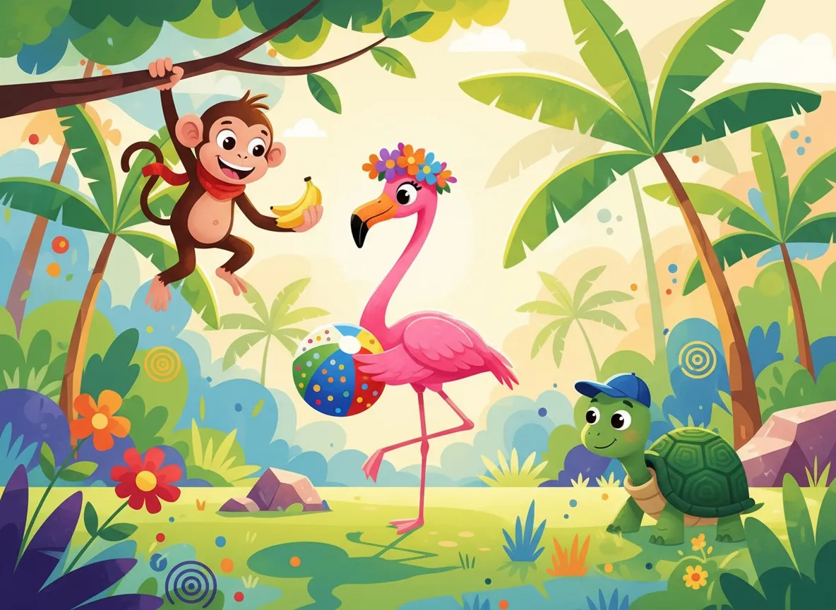 Max's Jungle Sharing Adventure