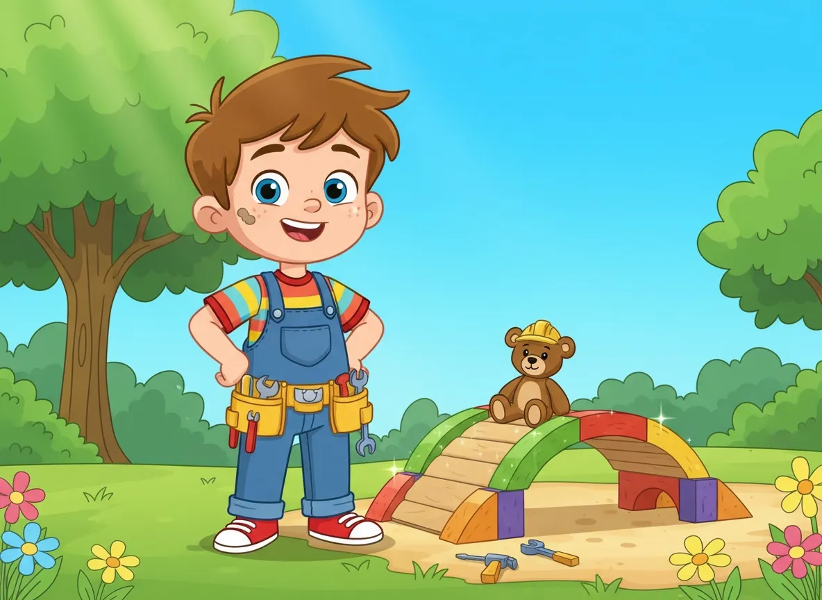 Leo and the Wobbly Bridge