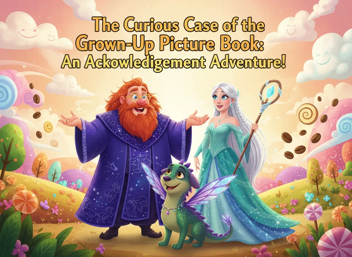 The Curious Case of the Grown-Up Picture Book: An Acknowledgement Adventure!