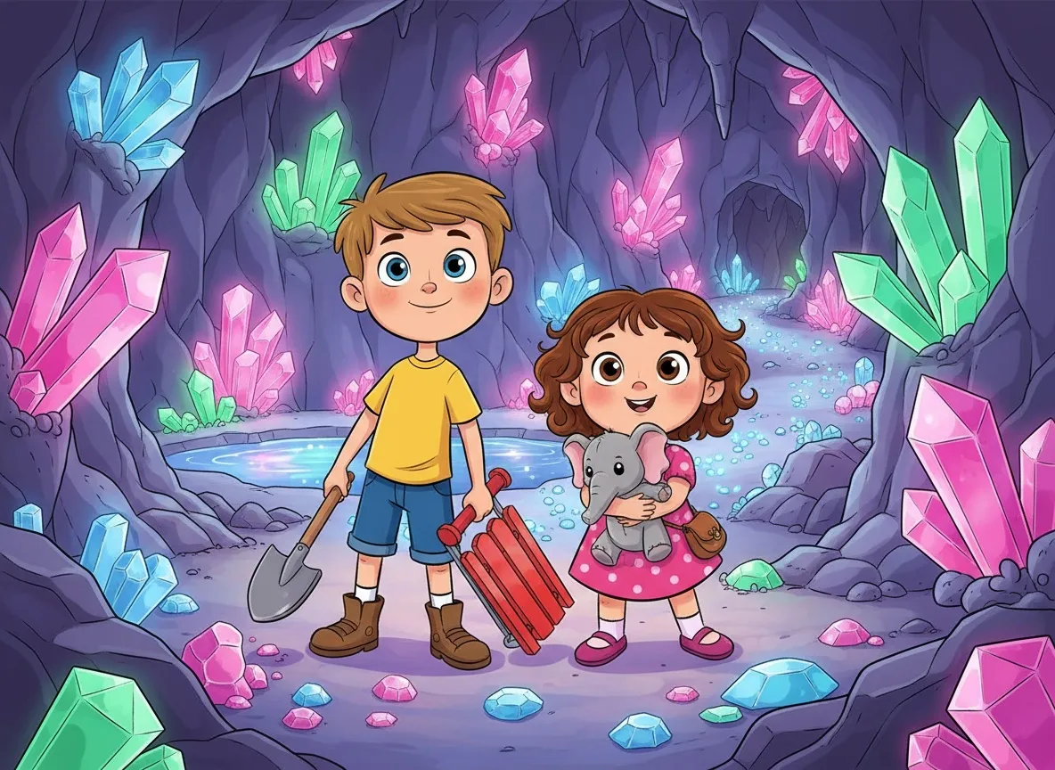 Finn and Nora's Crystal Quest