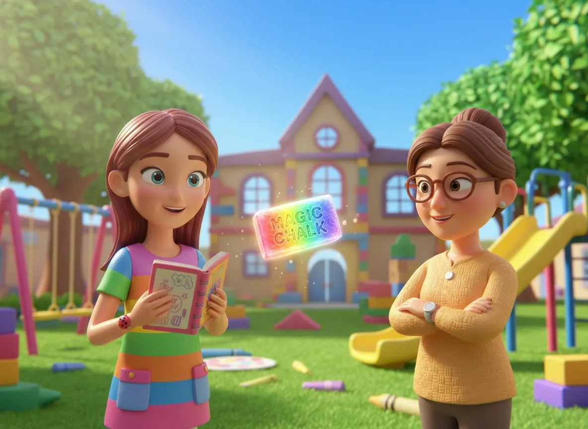 Saira and the Whispering Chalk