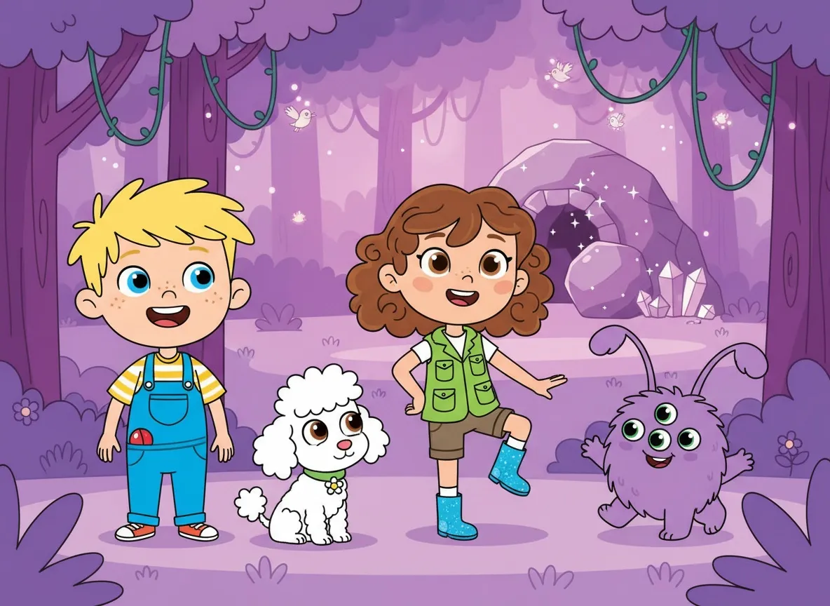 Zippy's Purple Planet Adventure!