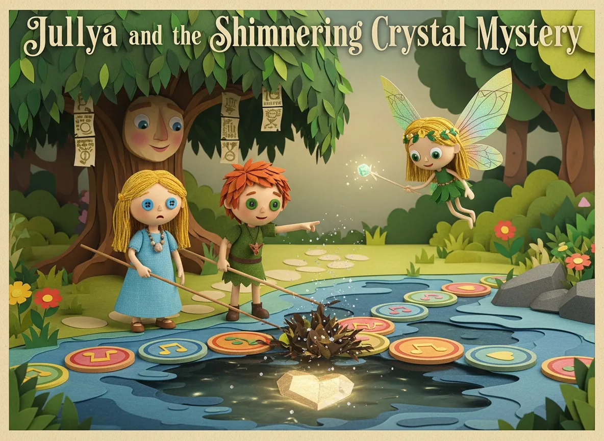 Jullya and the Shimmering Crystal Mystery