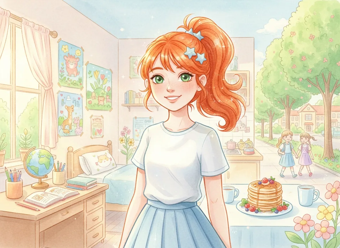 Anna's Amazing School Day Adventure