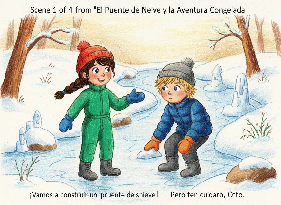 El Puente de Nieve y la Aventura Congelada